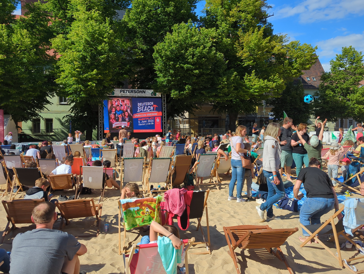 Kinoabend bei Delitzsch beach(t): Gemeinsam für die GSVE-Jugend